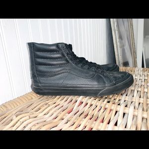 Black van high tops